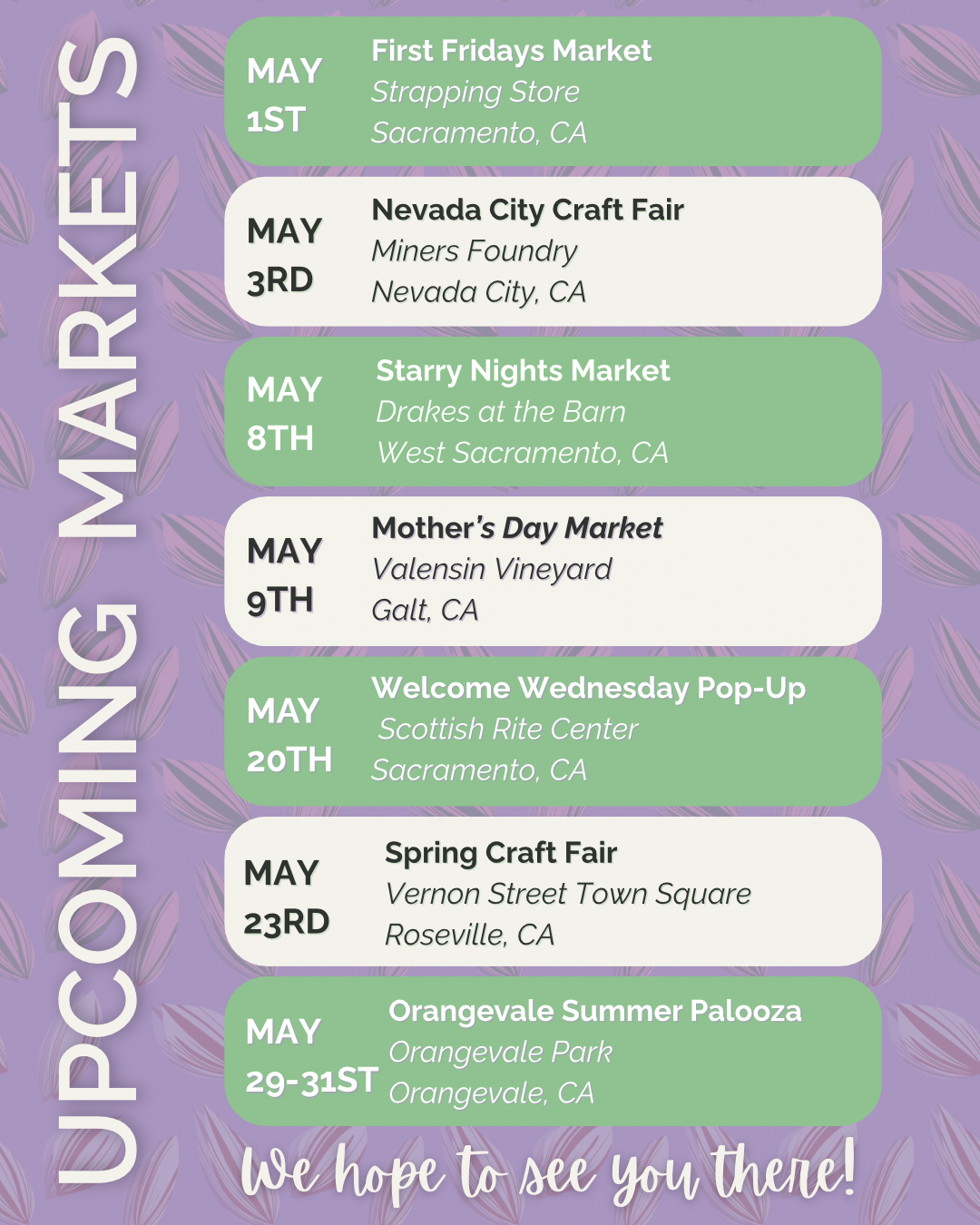 May Events