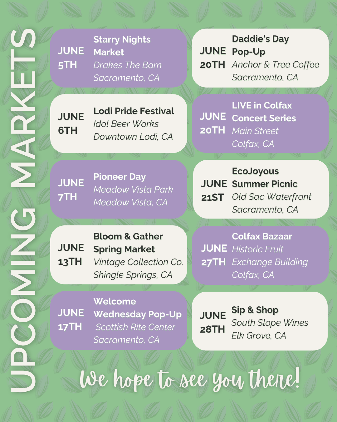 June Events