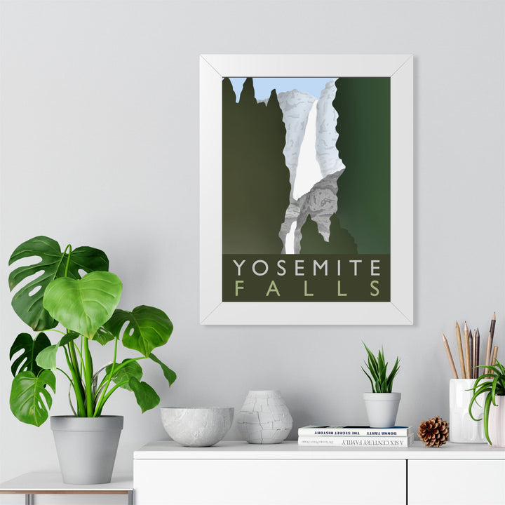 Yosemite Falls Framed Print – Wall Art