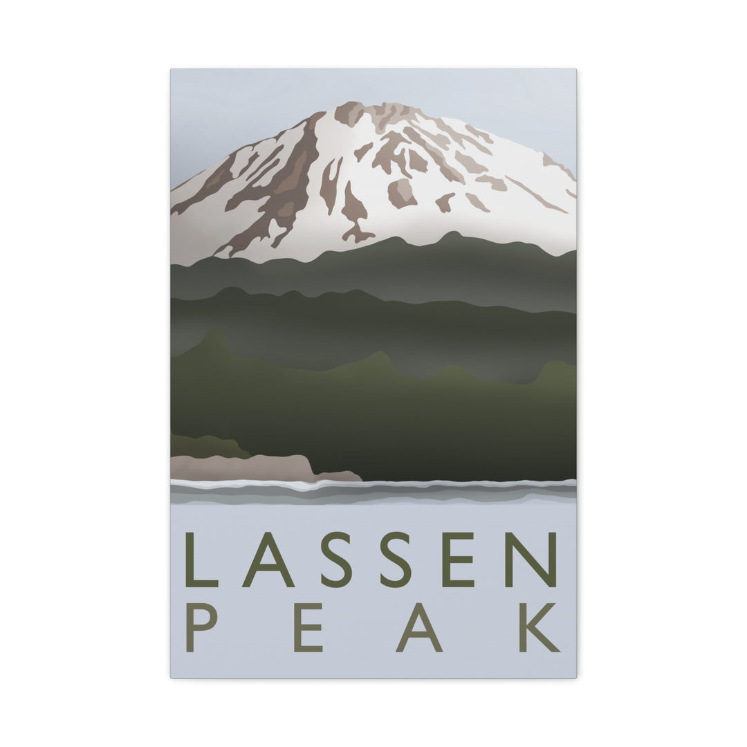 Lassen Peak Canvas Print – Wall Art