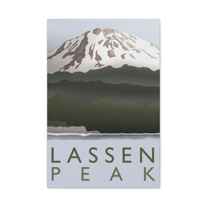 Lassen Peak Canvas Print – Wall Art