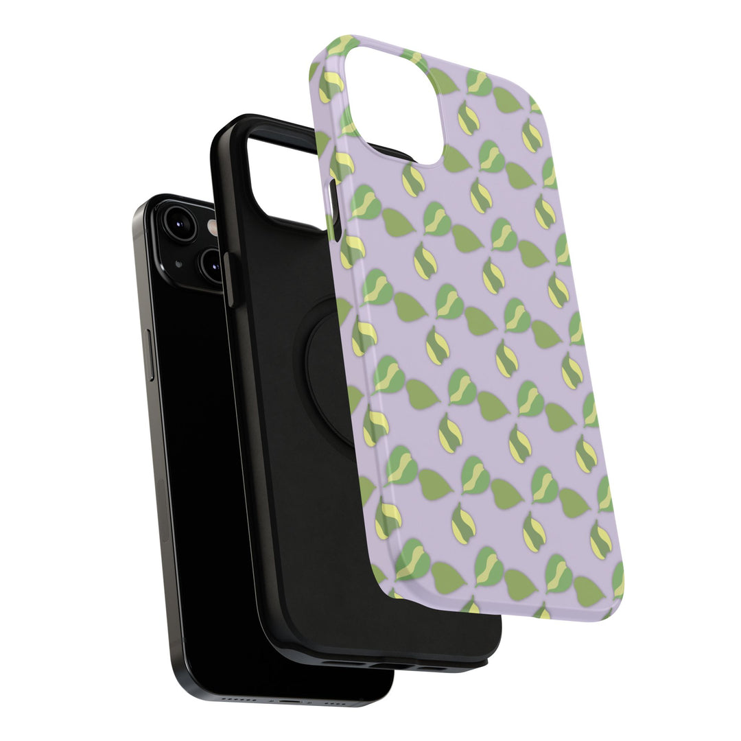Hoya Kerrii Pattern Phone Case – Dual Layer Protective Cover
