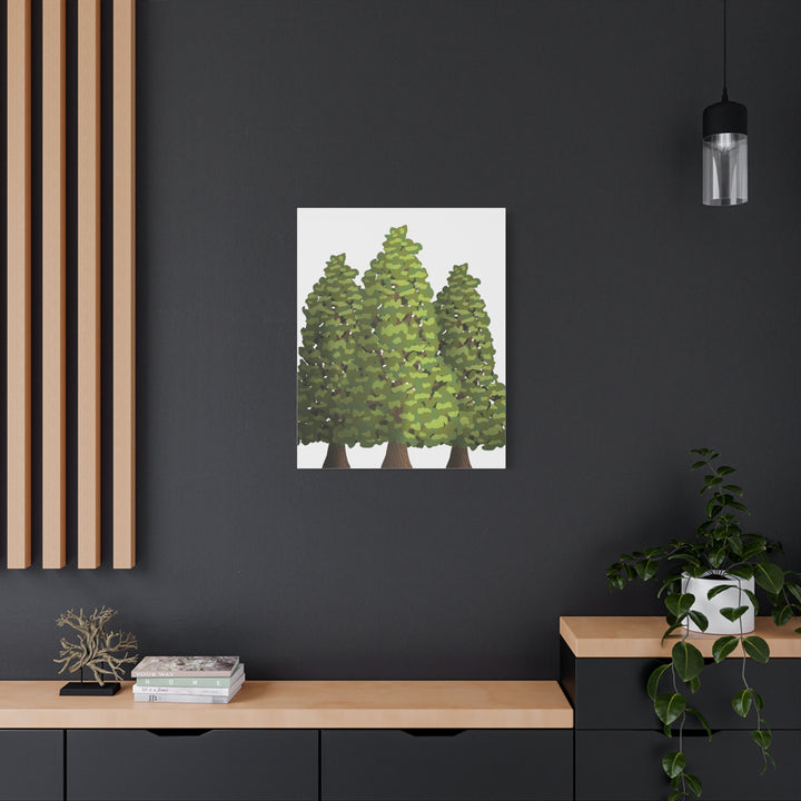 Incense Cedar Canvas Print – Wall Art