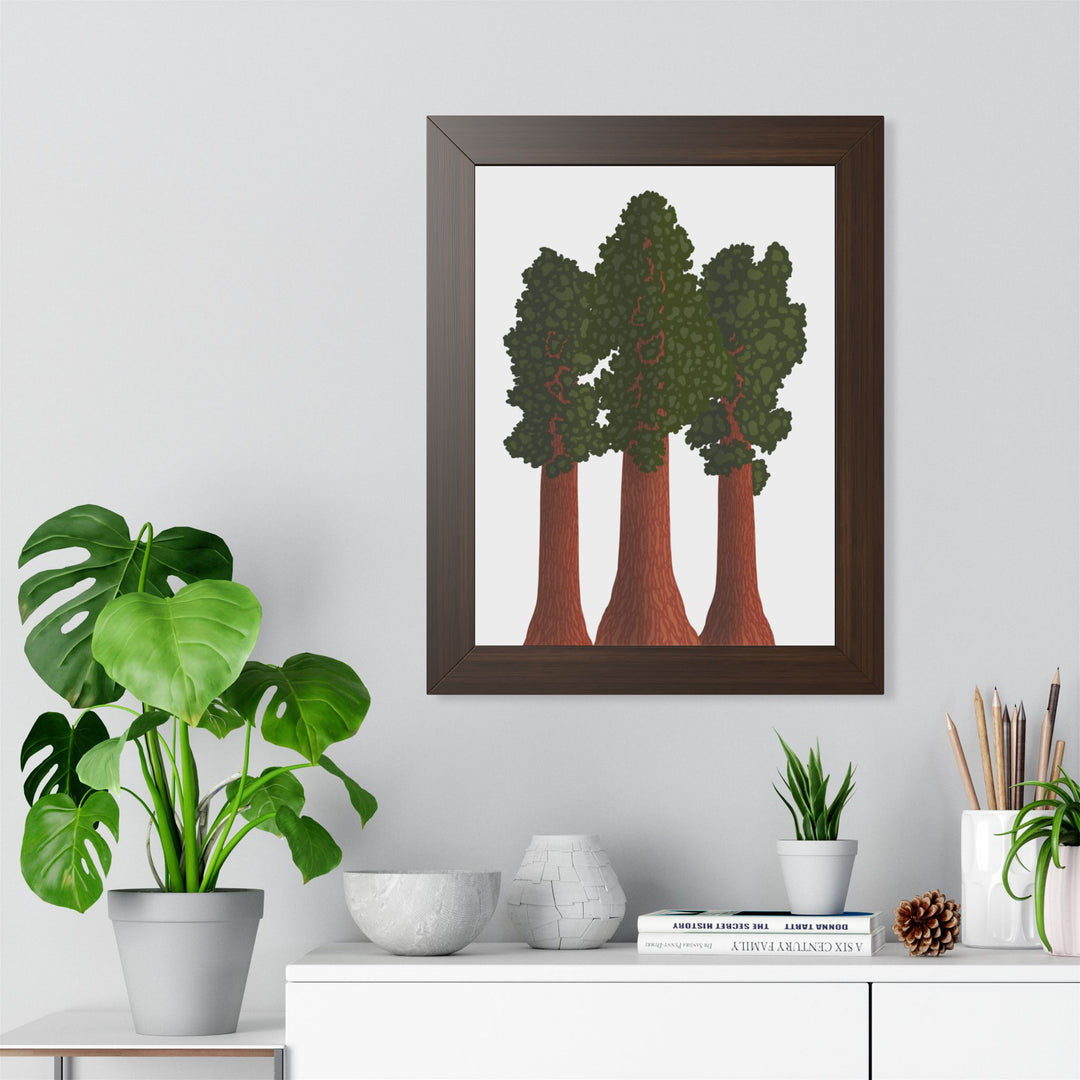 Giant Sequoias Framed Print – Wall Art