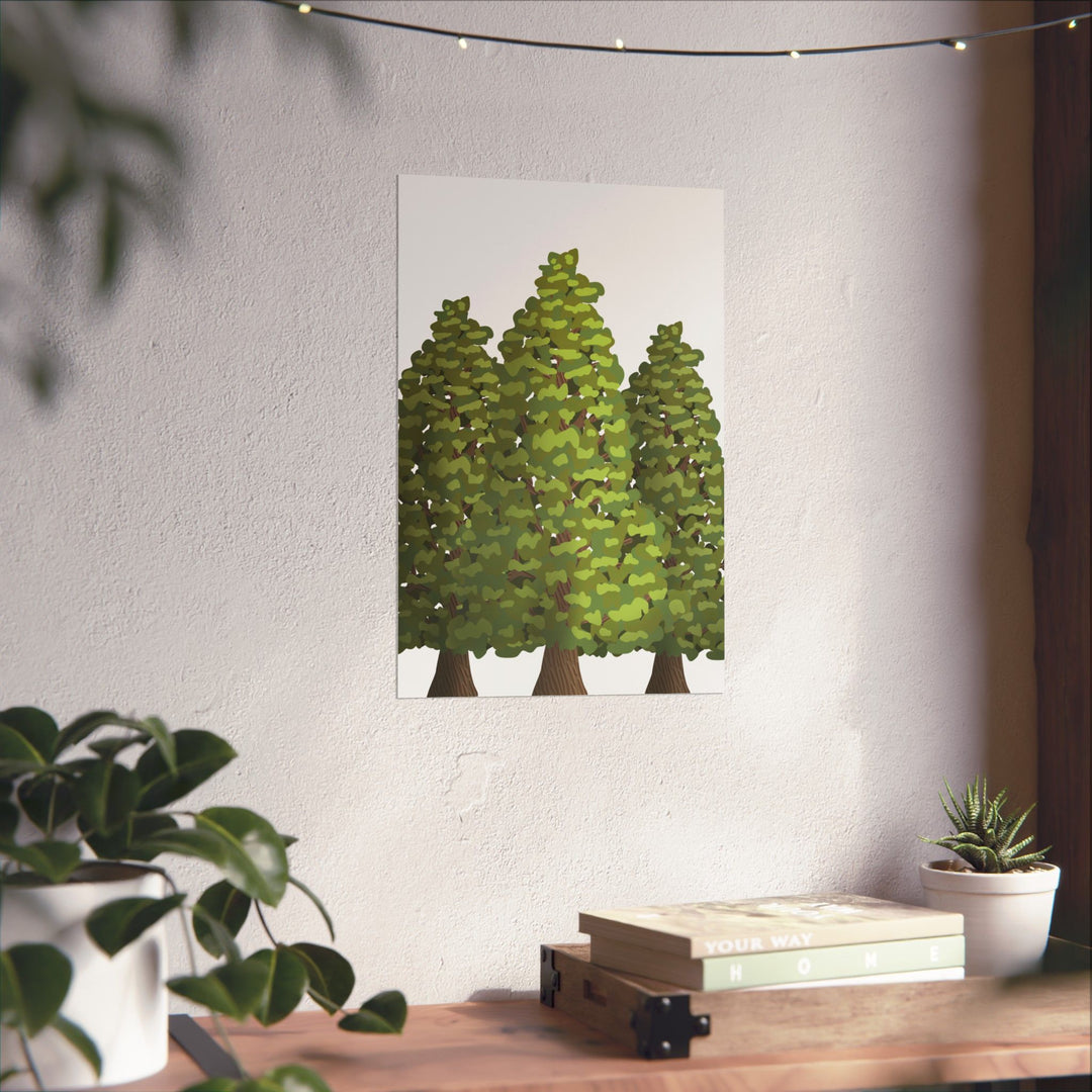 Incense Cedars Print – Unframed Wall Art