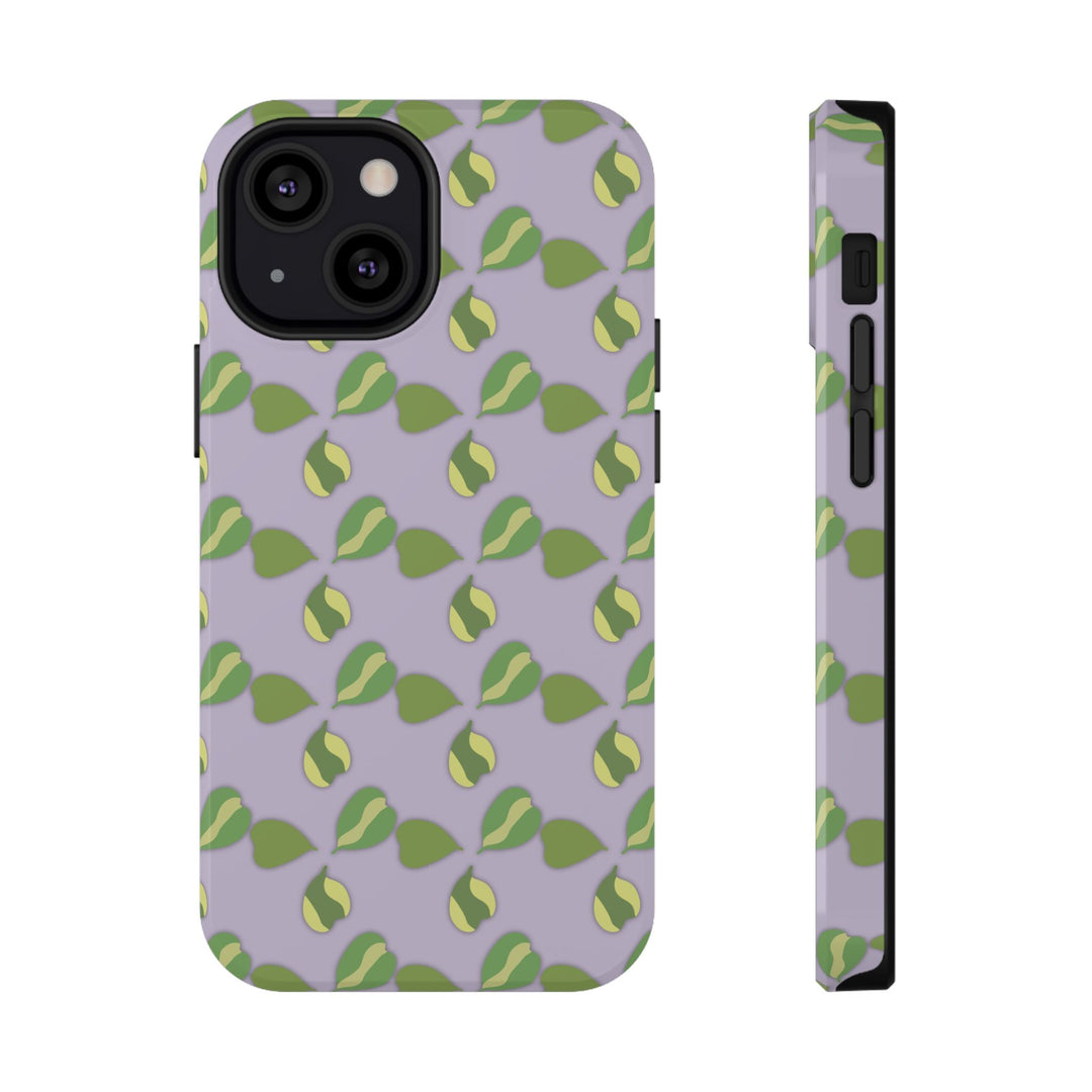 Hoya Kerrii Pattern Phone Case – Dual Layer Protective Cover