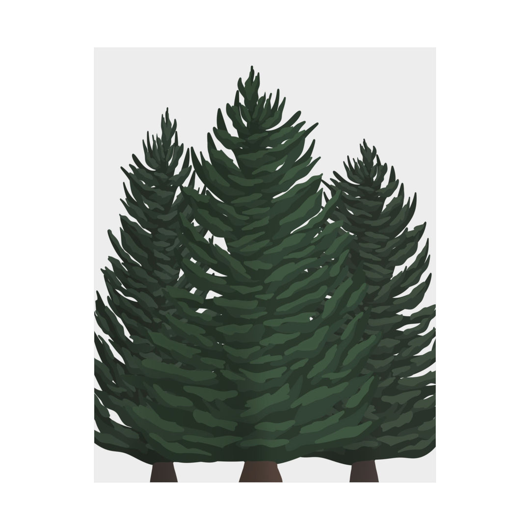 Douglas Fir Print – Unframed Wall Art