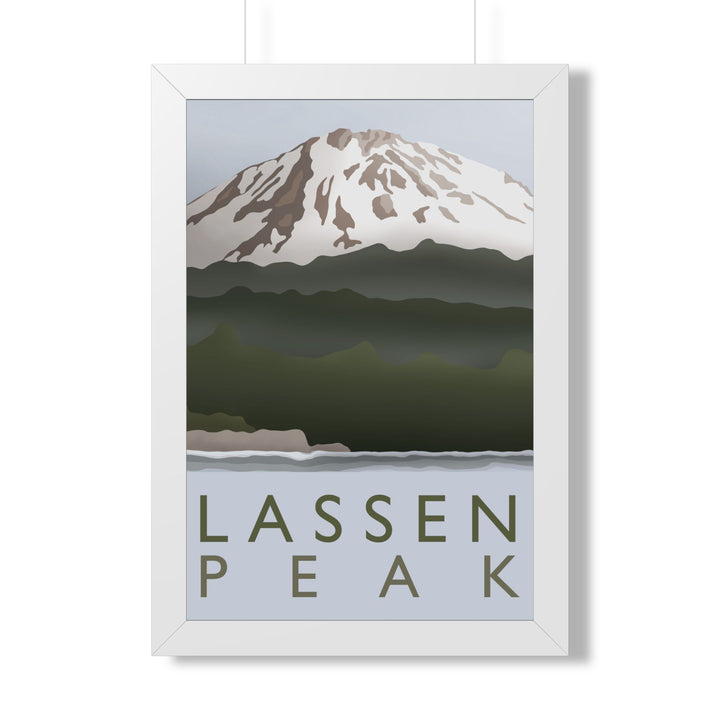Lassen Peak Framed Print – Wall Art