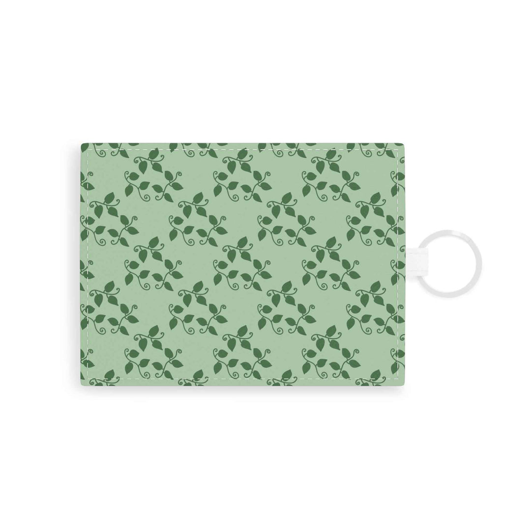 POS Alocasia Pattern Wallet Keychain