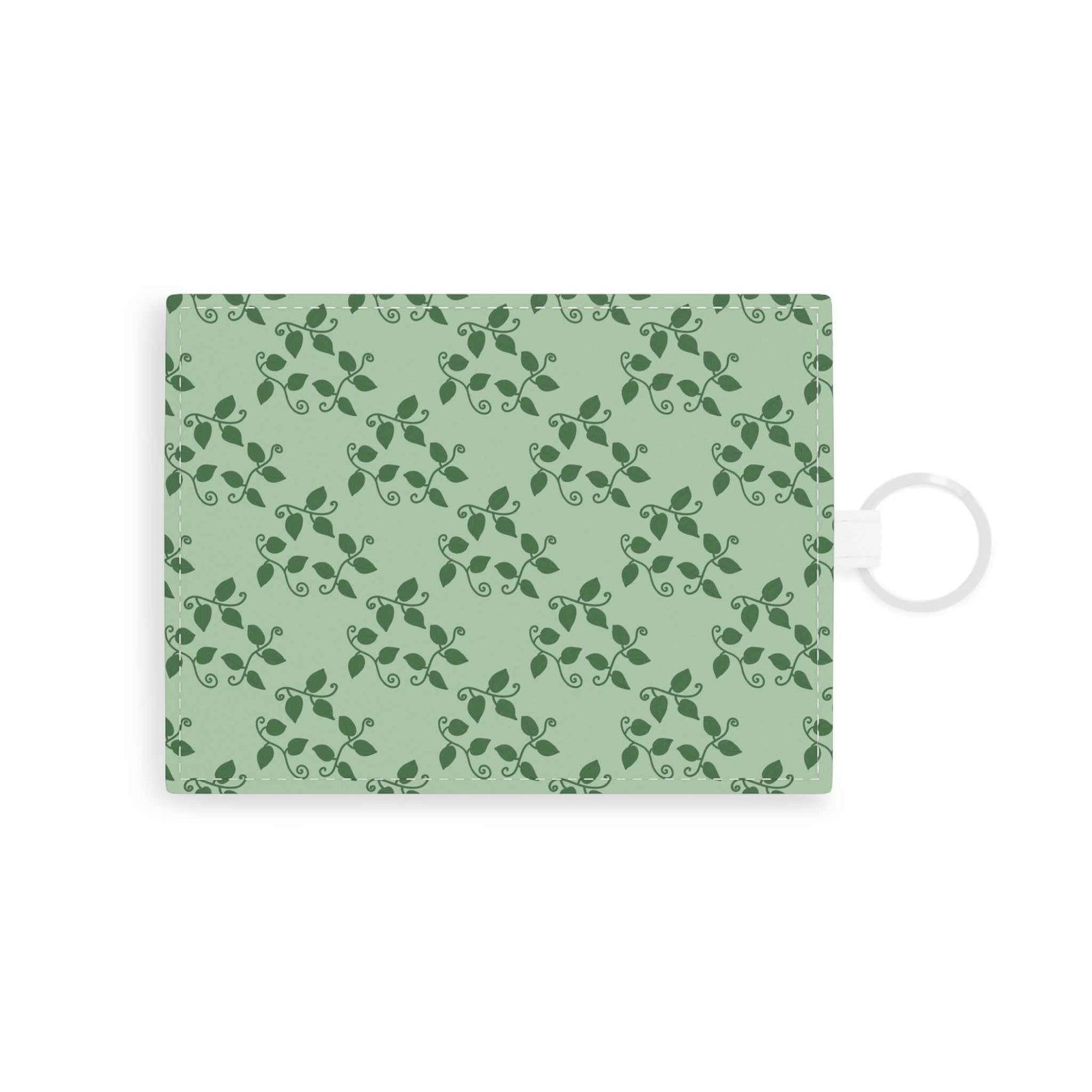POS Alocasia Pattern Wallet Keychain