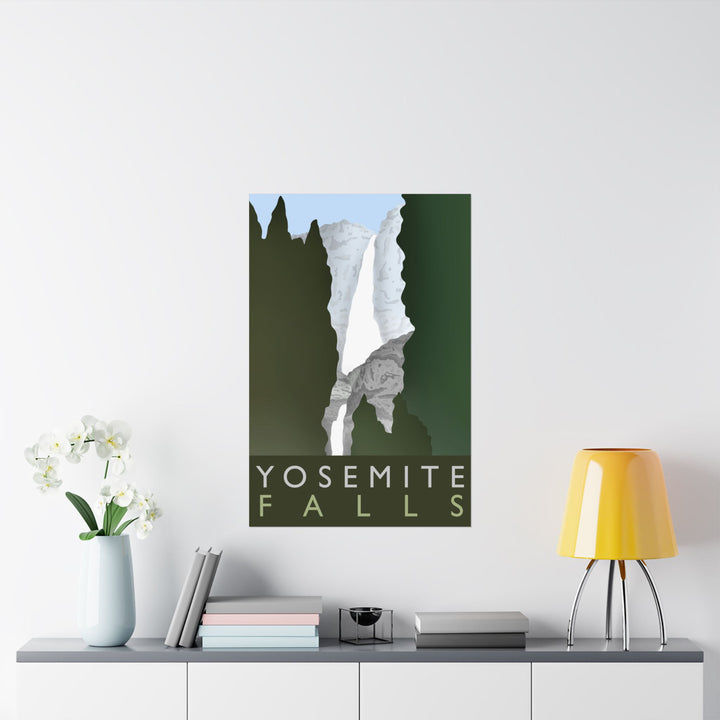 Yosemite Falls Print – Unframed Wall Art