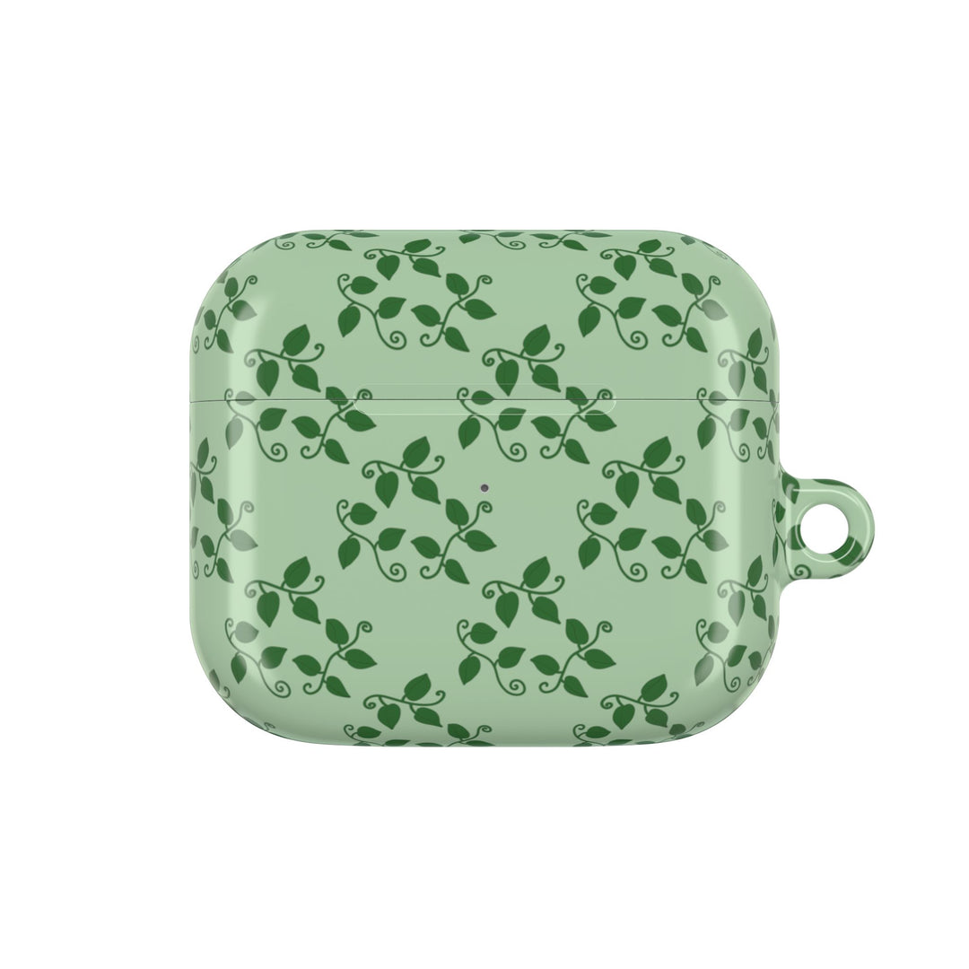 Pothos Pattern AirPod Case Botanical Green Leaves Design Plant Lover Gift The Potted Pixel
