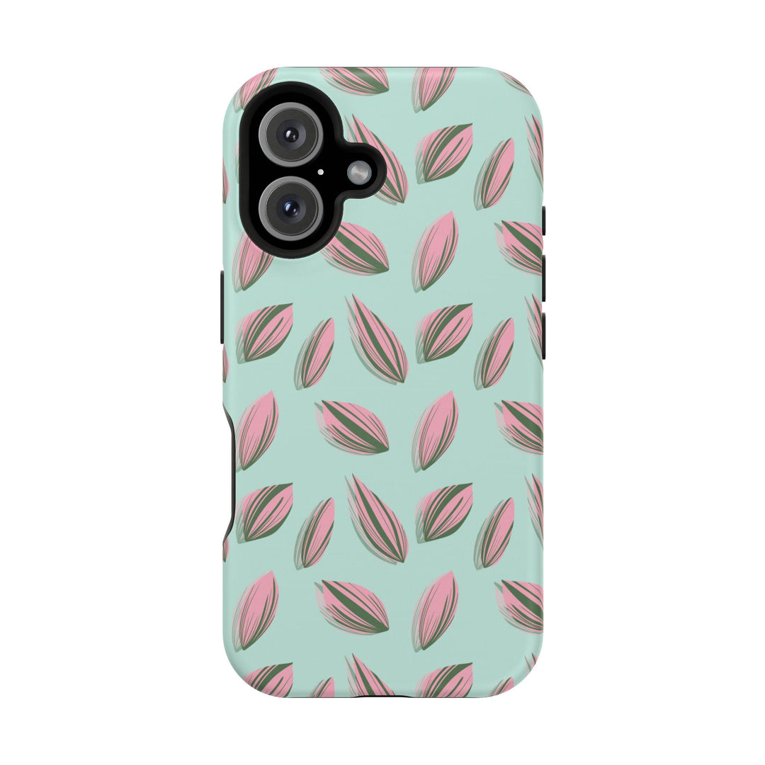 Tradescantia Nanouk Pattern Phone Case – Dual Layer Protective Cover