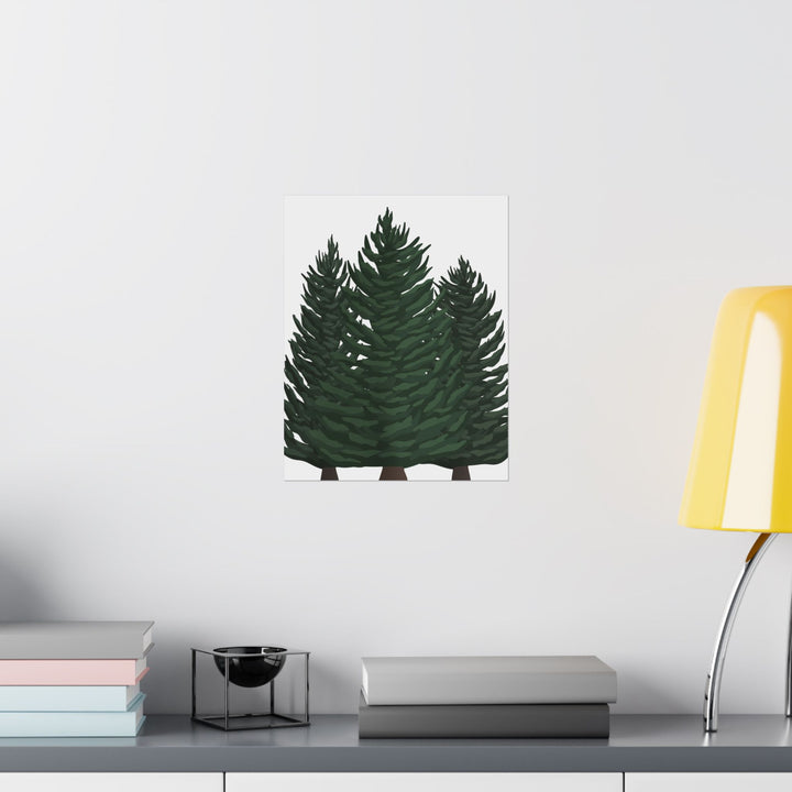Douglas Fir Print – Unframed Wall Art