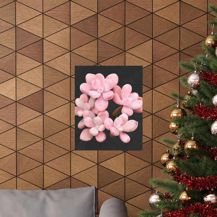 Pink Moonstone Botanical Print – Unframed Wall Art