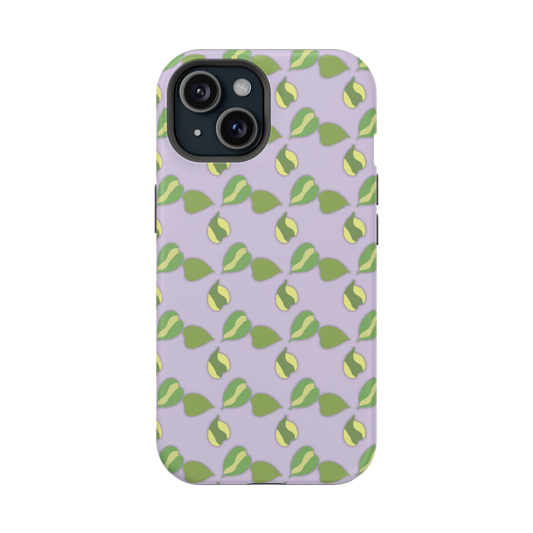 Hoya Kerrii Pattern Phone Case – Dual Layer Protective Cover