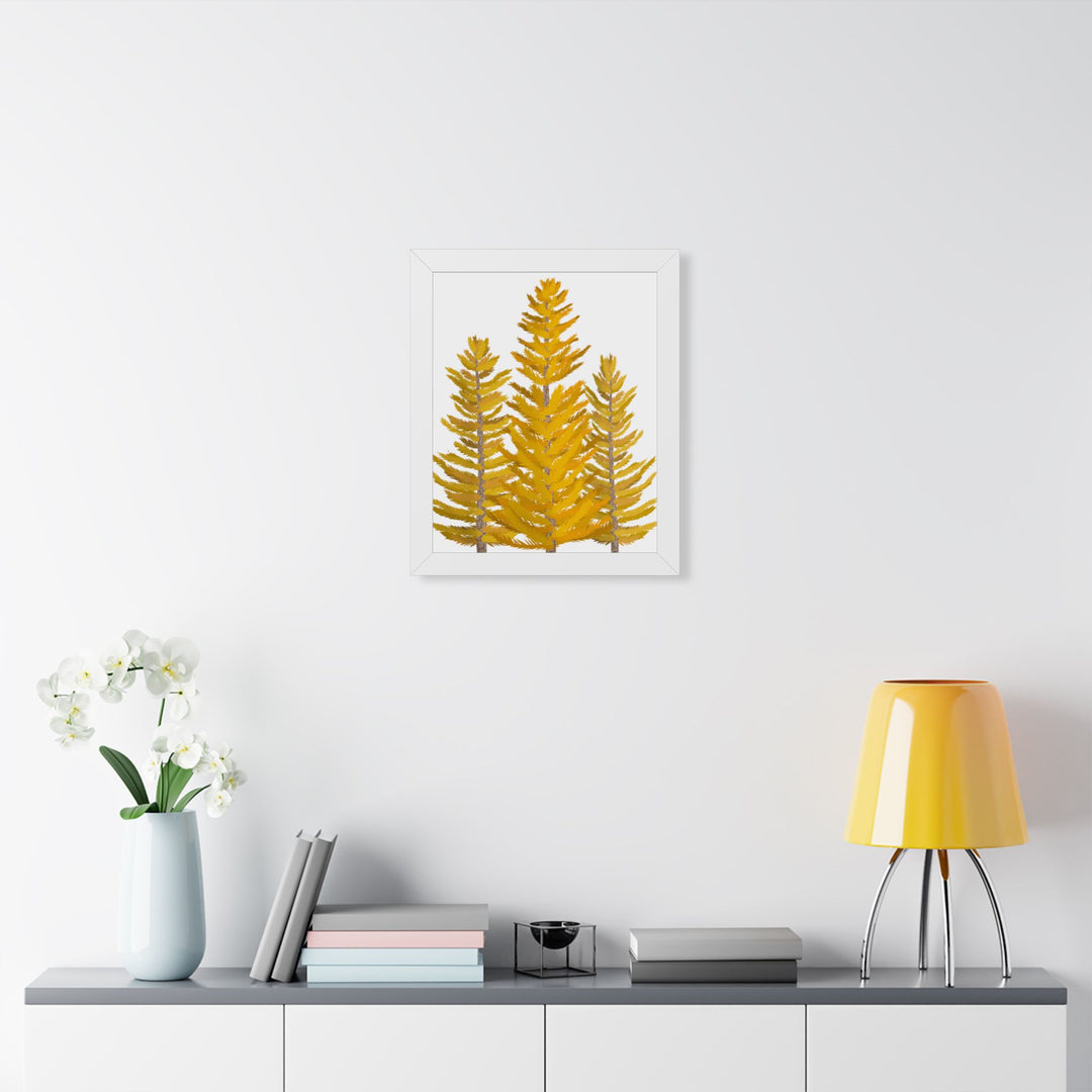 Western Larch Framed Print – Wall Art