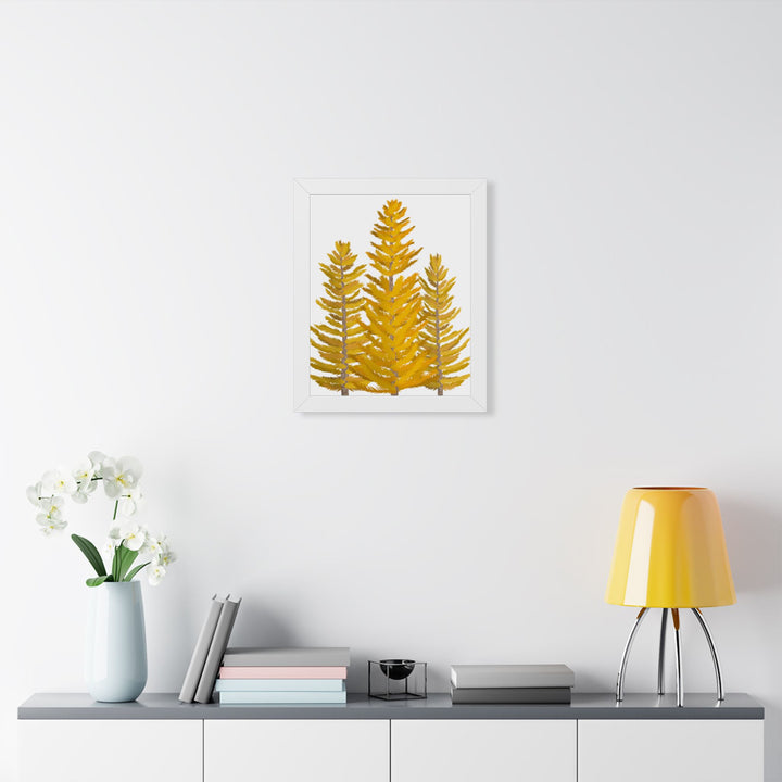 Western Larch Framed Print – Wall Art