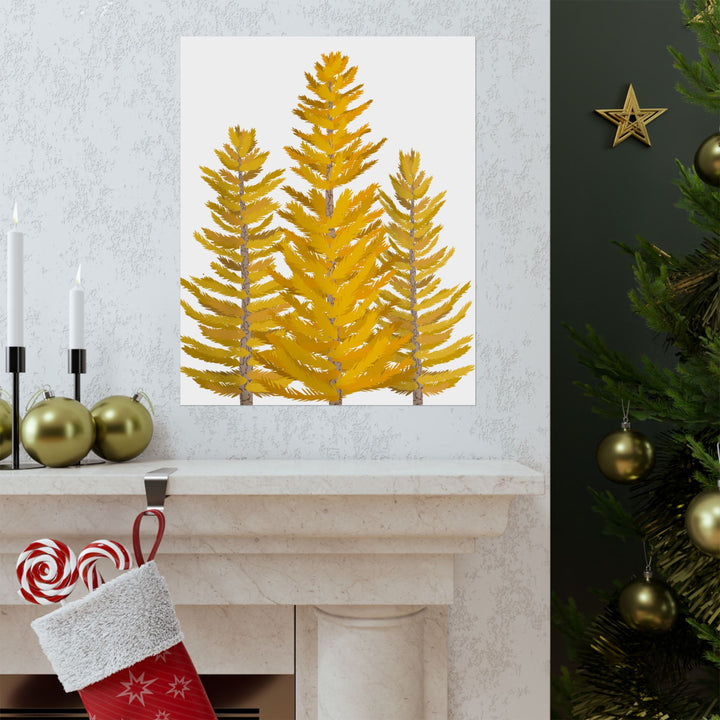 Western Larch Print – Unframed Wall Art