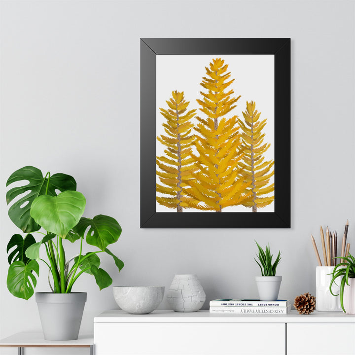 Western Larch Framed Print – Wall Art