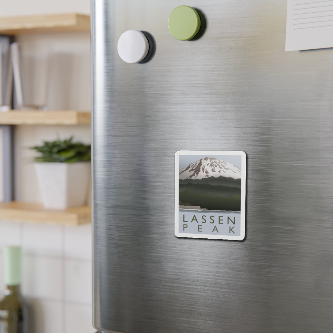 Lassen Peak Magnet – Flexible Die Cut Vinyl