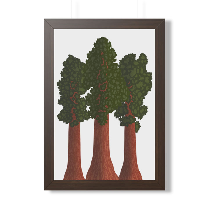 Giant Sequoias Framed Print – Wall Art
