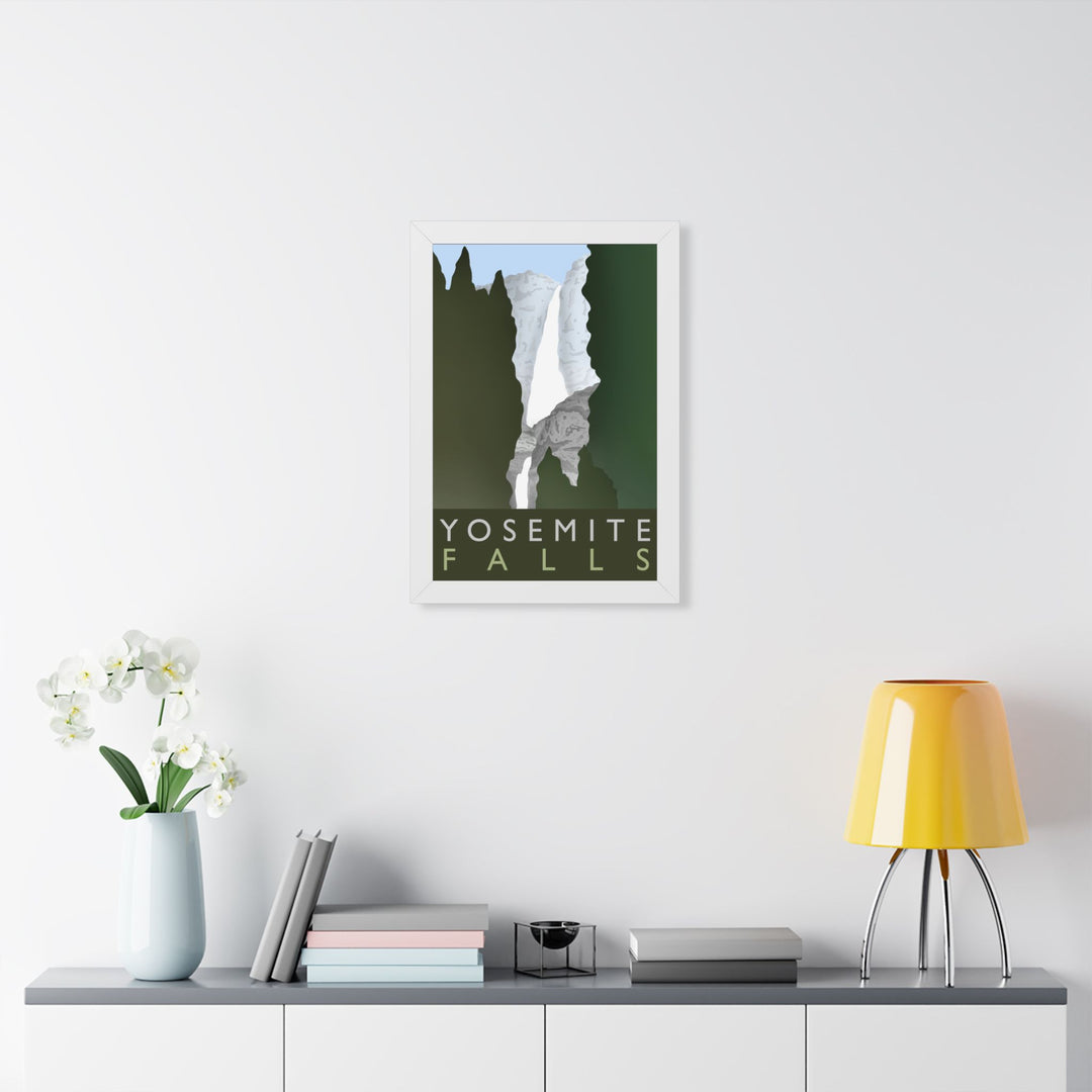 Yosemite Falls Framed Print – Wall Art
