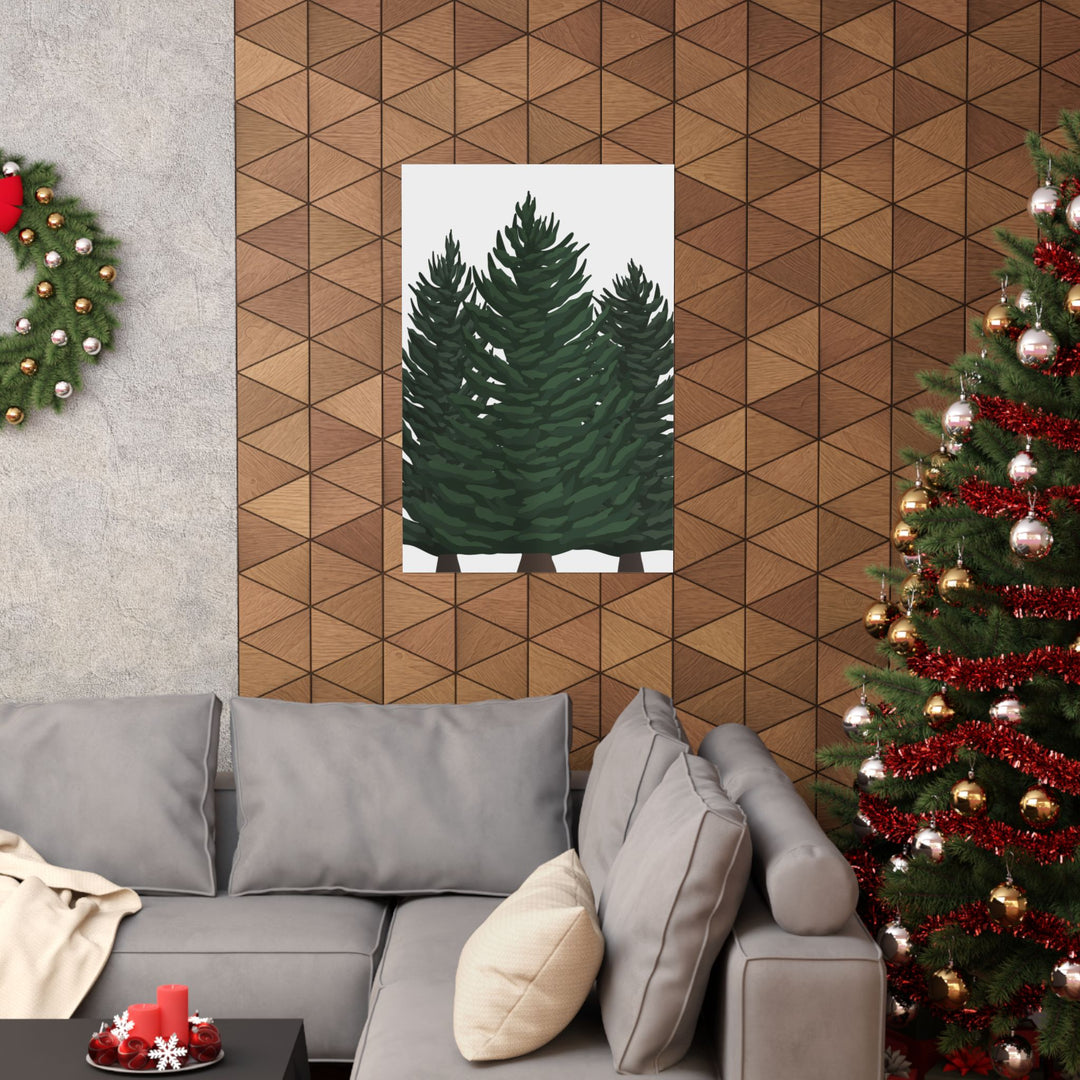 Douglas Fir Print – Unframed Wall Art