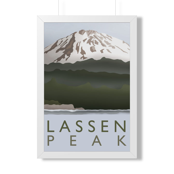 Lassen Peak Framed Print – Wall Art