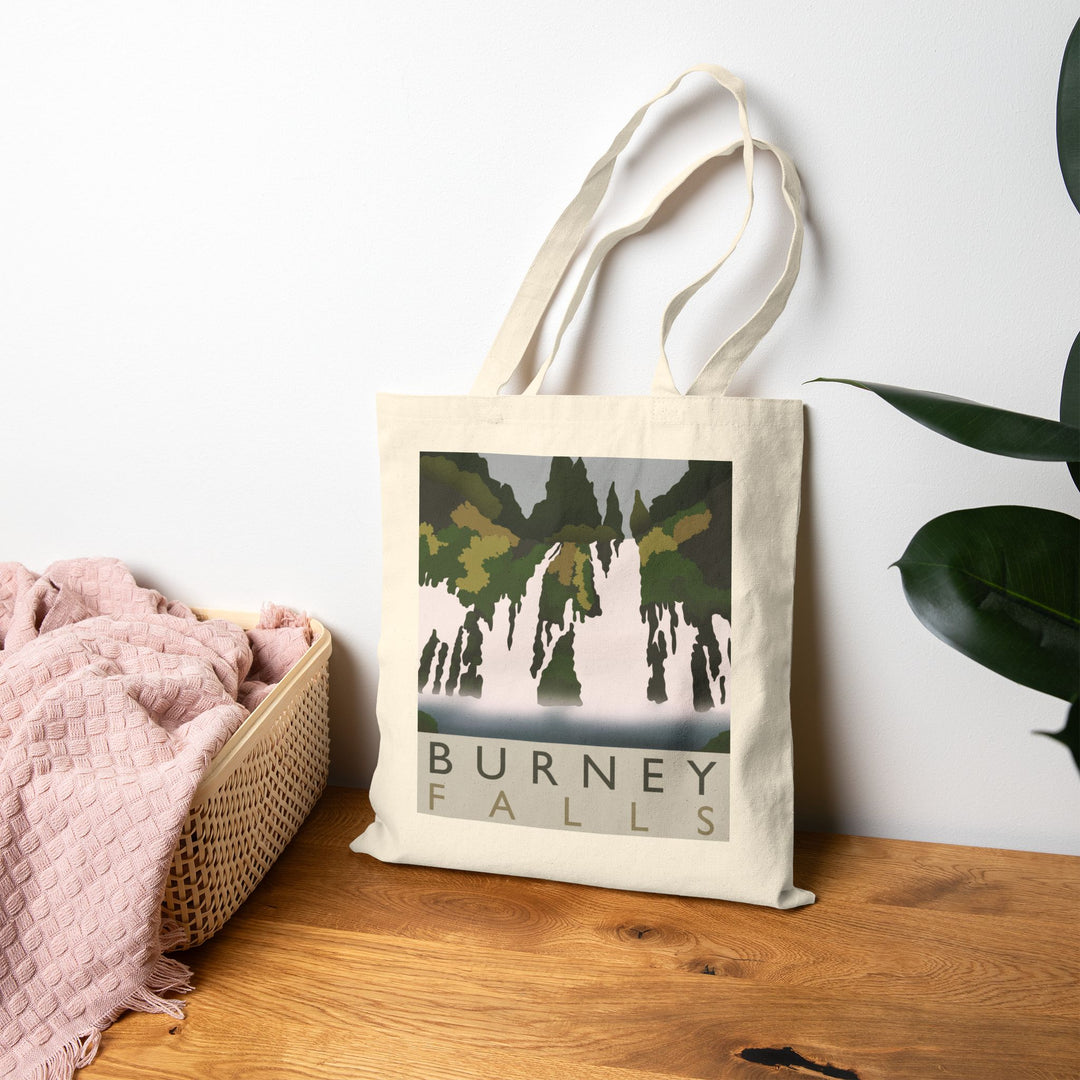 Burney Falls Canvas Tote Bag – Eco Friendly Everyday Carry