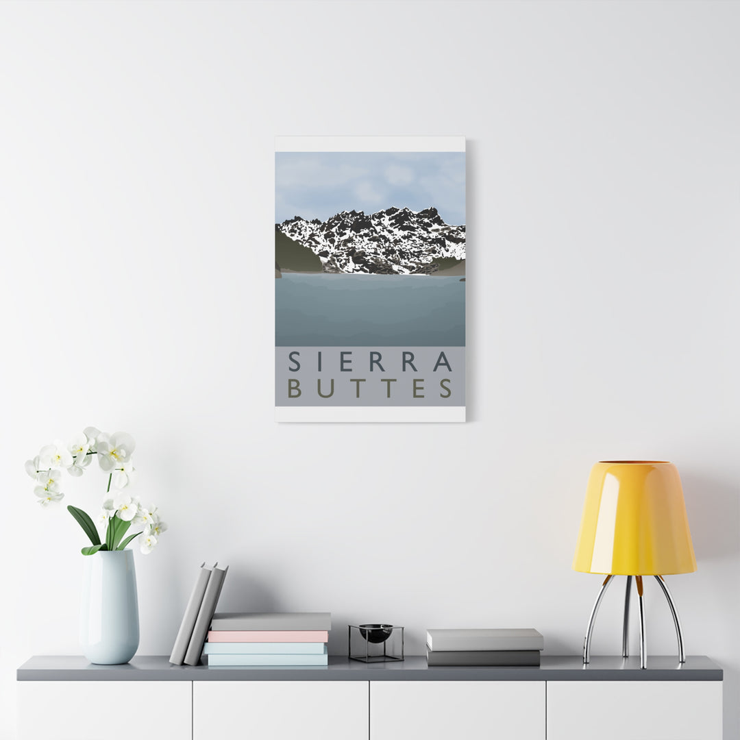 Sierra Buttes Canvas Print – Wall Art