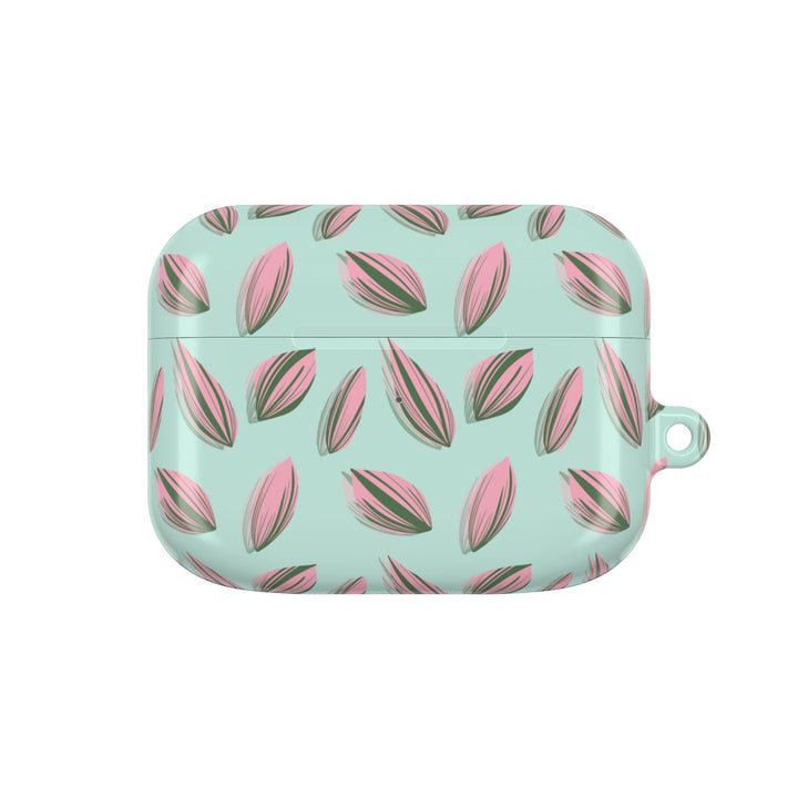 Tradescantia Nanouk Pattern AirPod Case Plant Inspired Protective Cover for AirPods