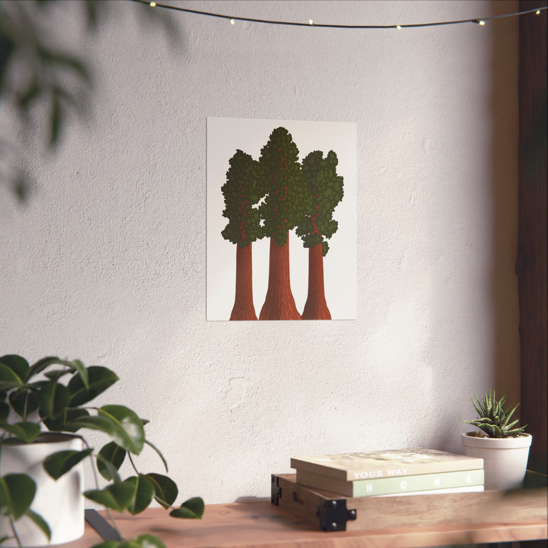Giant Sequoias Print – Unframed Wall Art