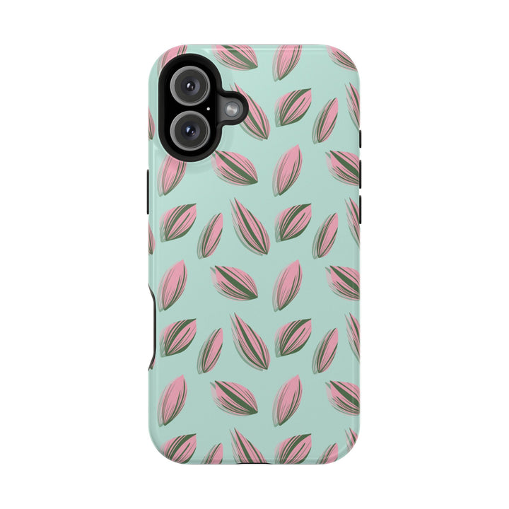 Tradescantia Nanouk Pattern Phone Case – Dual Layer Protective Cover