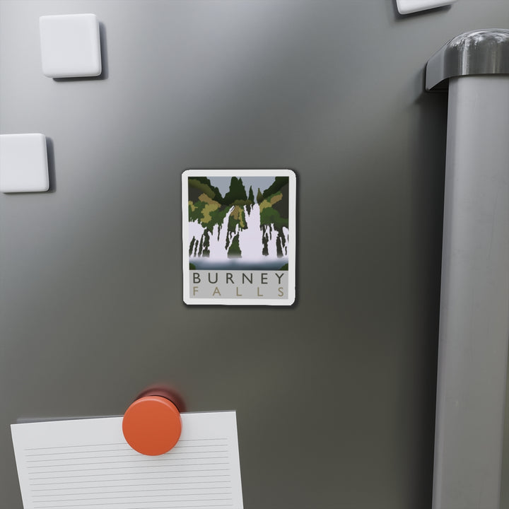Burney Falls Magnet – Flexible Die Cut Vinyl
