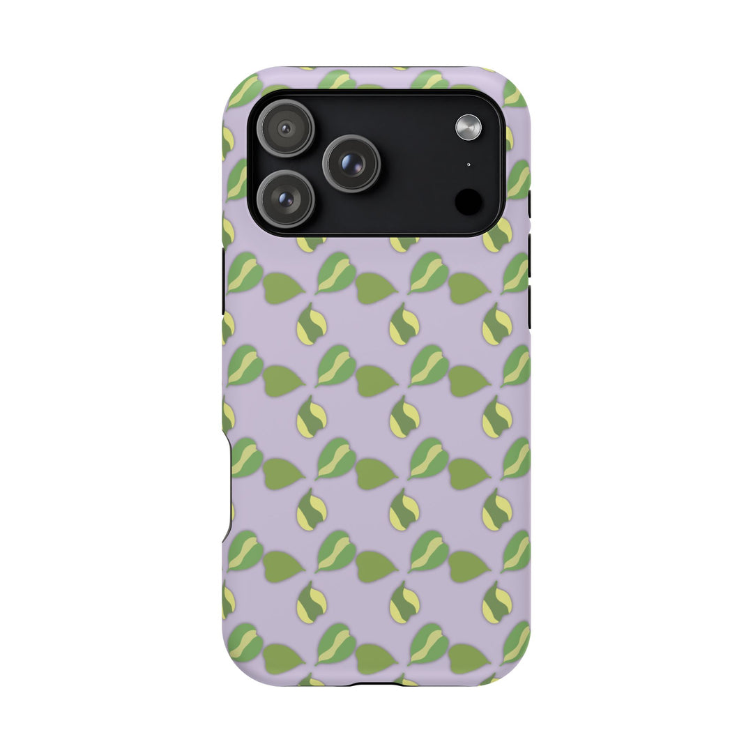 Hoya Kerrii Pattern Phone Case – Dual Layer Protective Cover