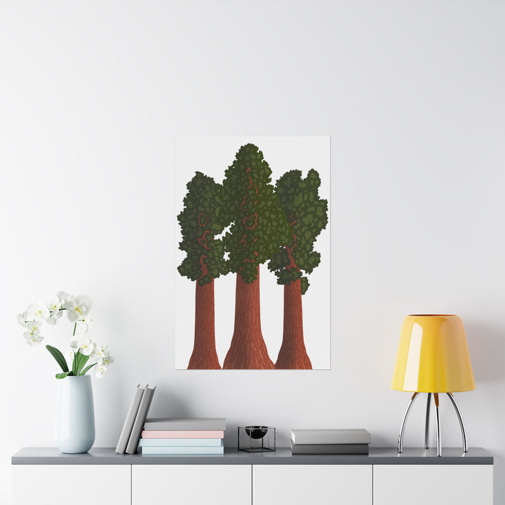 Giant Sequoias Print – Unframed Wall Art