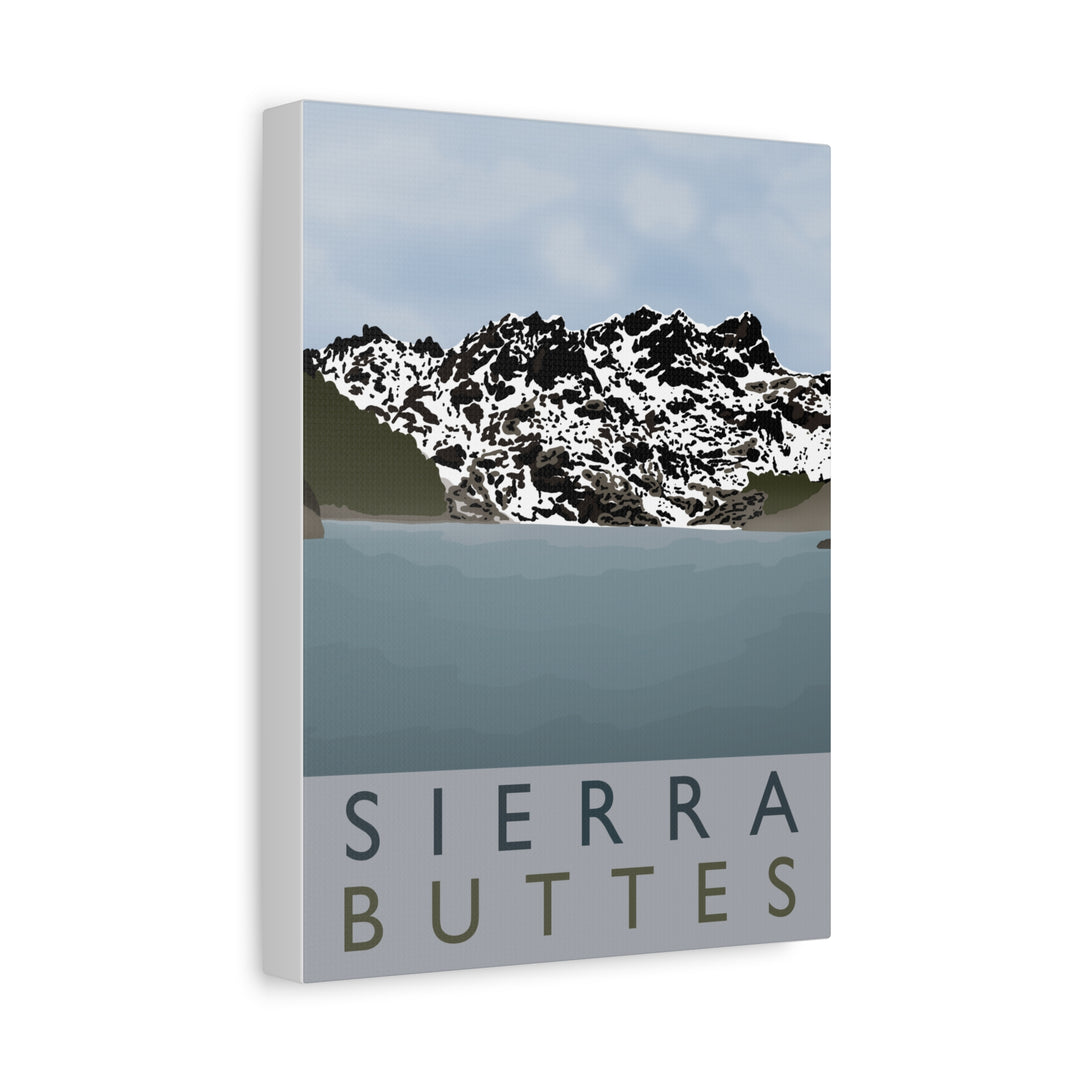 Sierra Buttes Canvas Print – Wall Art