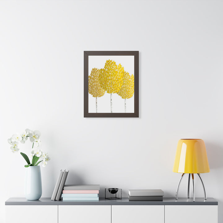 Fall Aspen Framed Print – Wall Art
