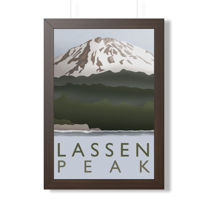 Lassen Peak Framed Print – Wall Art