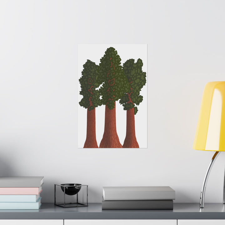 Giant Sequoias Print – Unframed Wall Art