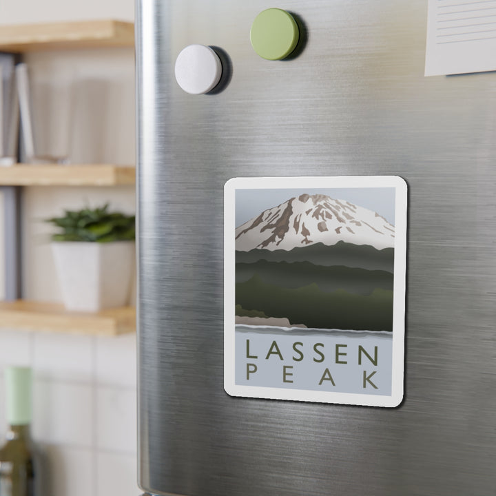 Lassen Peak Magnet – Flexible Die Cut Vinyl