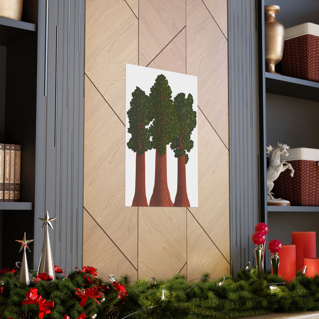 Giant Sequoias Print – Unframed Wall Art
