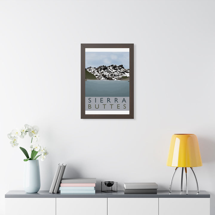 Sierra Buttes Framed Print – Wall Art