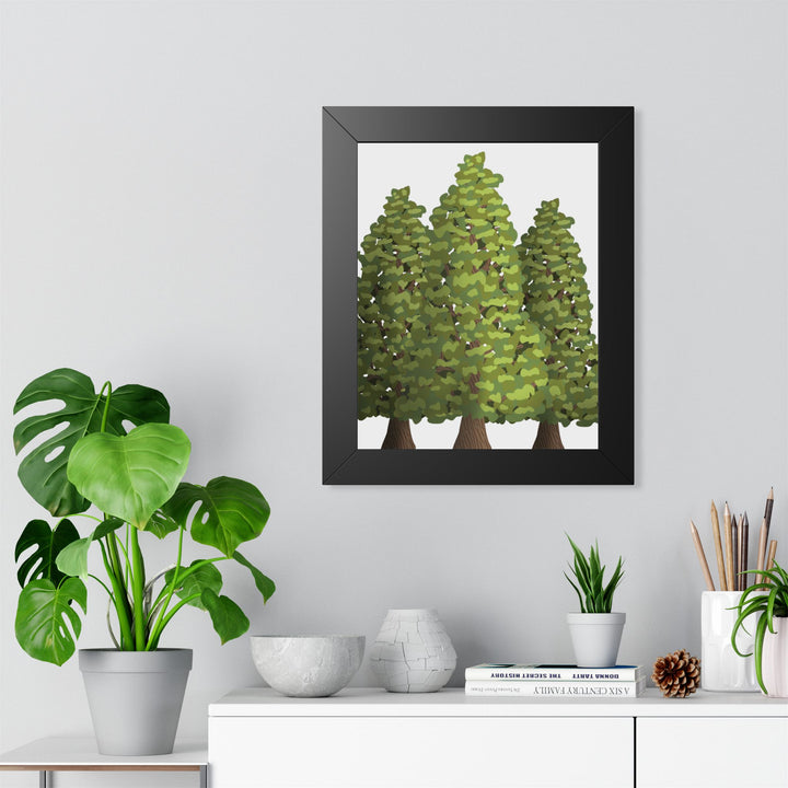 Incense Cedar Framed Print – Wall Art