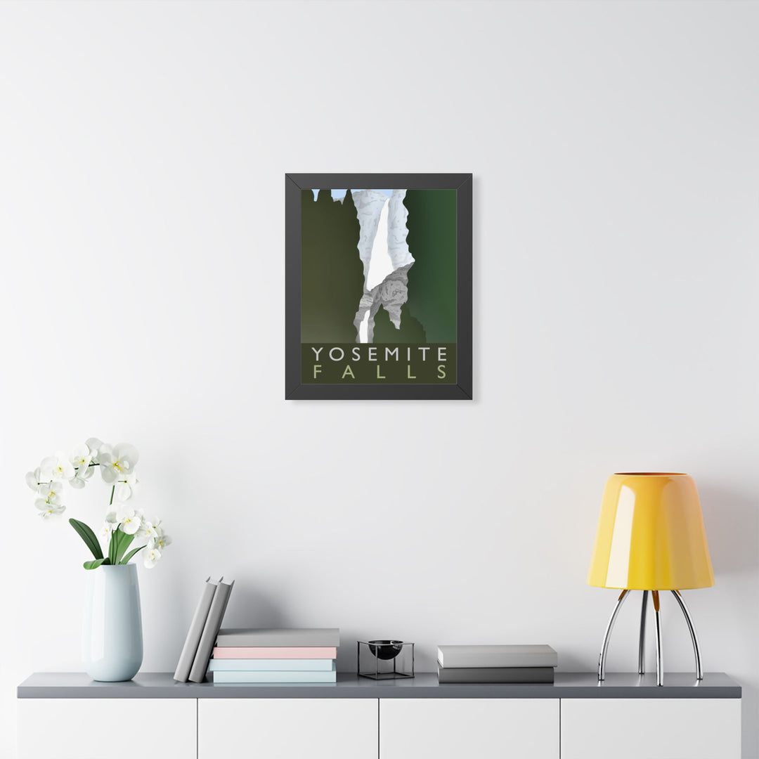 Yosemite Falls Framed Print – Wall Art