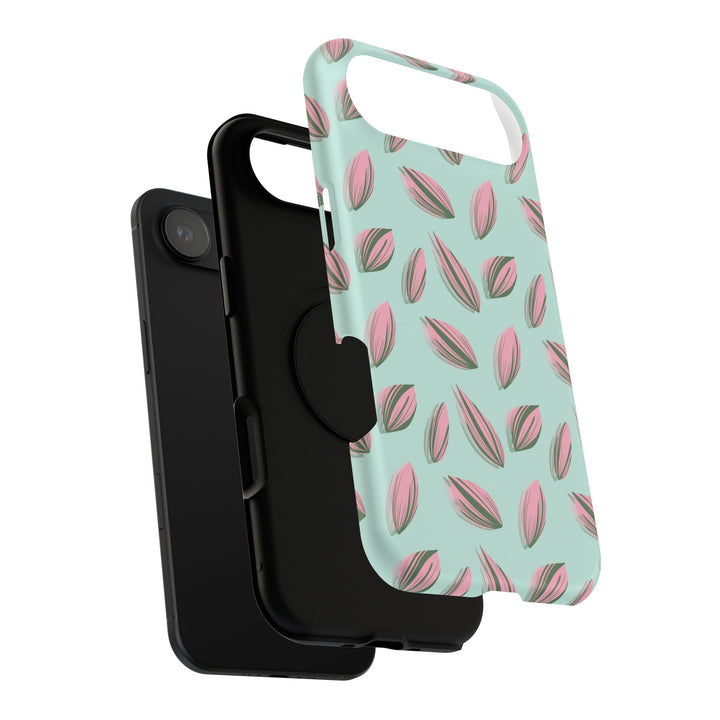 Tradescantia Nanouk Pattern Phone Case – Dual Layer Protective Cover