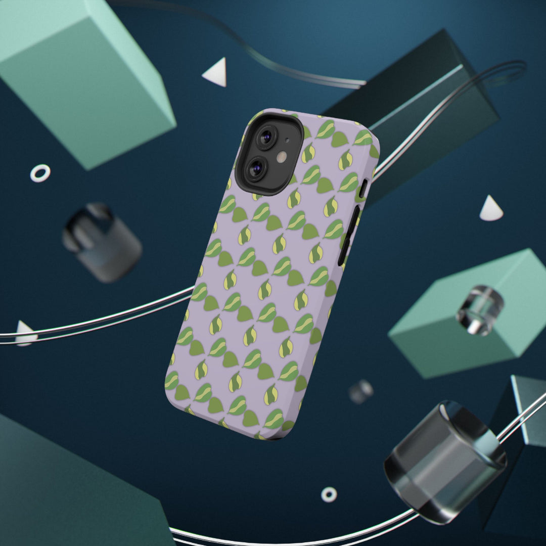 Hoya Kerrii Pattern Phone Case – Dual Layer Protective Cover