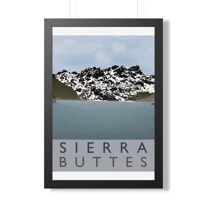 Sierra Buttes Framed Print – Wall Art