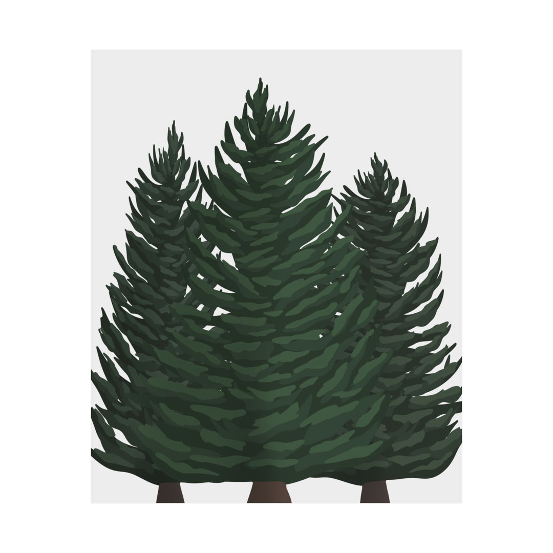 Douglas Fir Print – Unframed Wall Art